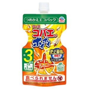 アース製薬 コバエがホイホイ つめかえエコパック (117g) 詰め替え用 約3回分 コバエ駆除剤｜tsuruha