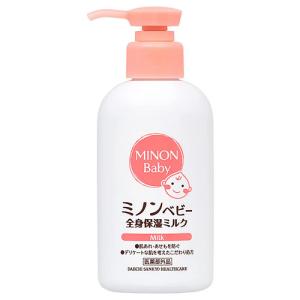 第一三共ヘルスケア ミノンベビー 全身保湿ミルク (150mL) ベビーローション 全身用乳液　医薬部外品｜tsuruha