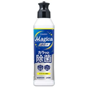 ライオン チャーミー マジカ 速乾+ プラス カラッと除菌 クリアレモンの香り (220mL) 食器用洗剤 CHARMY Magica｜tsuruha