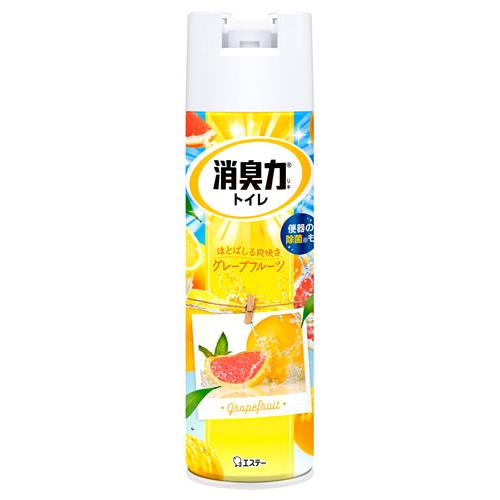 エステー 消臭力 トイレ用スプレー グレープフルーツ (365mL) トイレ用 消臭・芳香剤