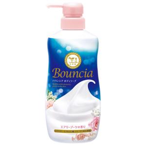 牛乳石鹸 バウンシア ボディソープ エアリーブーケの香り ポンプ付 (480mL)｜tsuruha