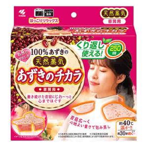 小林製薬 あずきのチカラ 首肩用 (1個) 温熱・蒸気リラックス用品｜tsuruha