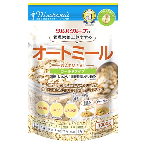 ※ツルハグループ限定※　日本食品製造 日食 管理栄養士おすすめ オートミール ロールドタイプ (10...