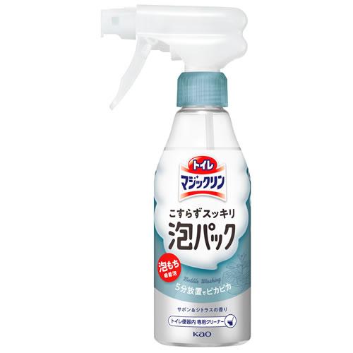 花王 トイレマジックリン こすらずスッキリ泡パック サボン＆シトラスの香り 本体 (300mL) ト...