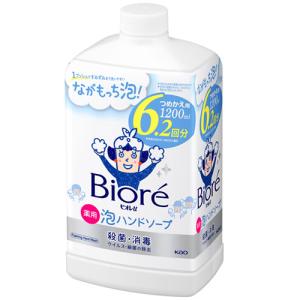 花王 ビオレu 泡ハンドソープ つめかえ用 (1200mL) 詰め替え用 6.2回分