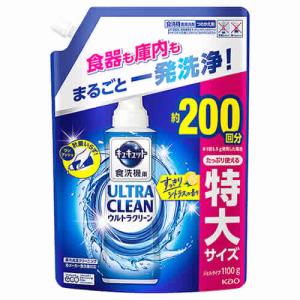 花王 キュキュット 食器洗い乾燥機専用キュキュット ウルトラクリーン すっきりシトラスの香り つめかえ用 (1100g) 詰め替え用｜tsuruha