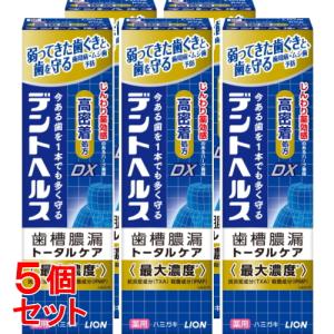デントヘルス ライオン 薬用ハミガキDX 85g 2個セット 歯磨き粉