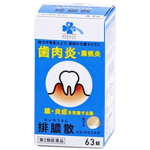 【第2類医薬品】くらしリズム メディカル 排膿散エキス錠J (63錠) 排膿散 はいのうさん