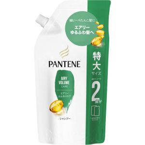 P&G パンテーン エアリーふんわりケア シャンプー つめかえ用 特大サイズ (600mL) 詰め替え用　P＆G｜tsuruha