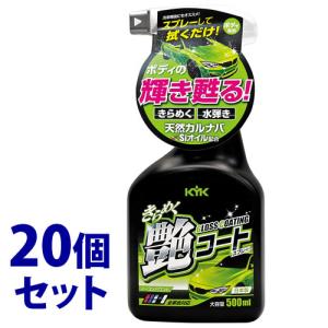 《セット販売》　古河薬品工業 きらめく艶コートスプレー 22-089 (500mL)×20個セット ワックス 洗車用品 カー用品 メンテナンス　送料無料｜tsuruha