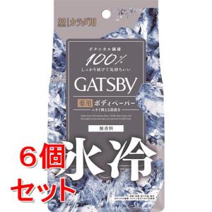 GATSBY ギャツビー 氷冷 ボディペーパー フィグの香り 12枚入り 岩手