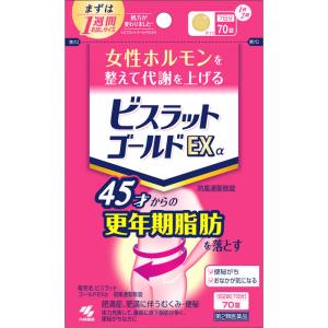 【第2類医薬品】小林製薬 ビスラットゴールドEXα 防風通聖散錠 (70錠) 漢方製剤 ぼうふうつうしょうさん　【セルフメディケーション税制対象商品】｜tsuruha