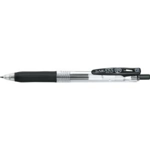 ゼブラ サラサクリップ 0.5mm 黒 ジェルボールペン JJ15-BK (1本) ボールペン｜tsuruha