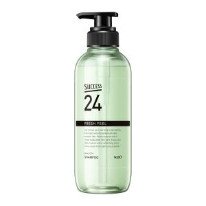 花王 サクセス24 フレッシュフィールシャンプー 本体 (400mL) 男性用 メンズシャンプー｜tsuruha