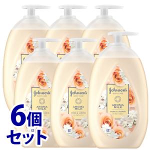 《セット販売》　ジョンソンエンドジョンソン ジョンソン ボディケア エクストラケア アロマミルク (500mL)×6個セット ボディミルク｜tsuruha