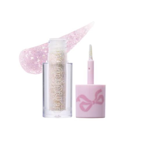 イデアル ミニュム バブグリッター 02 ひとめぼれのベイビーピンク (1.6g) 液体 アイシャド...