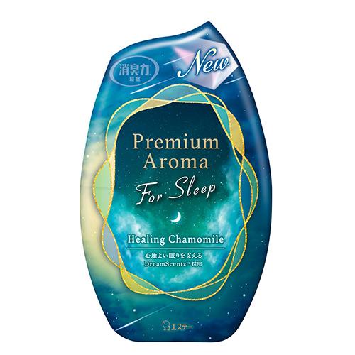 エステー お部屋の消臭力 プレミアムアロマ フォー スリープ ヒーリングカモミール (400mL) ...