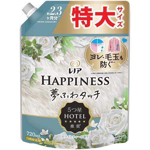 P&amp;G レノアハピネス 夢ふわタッチ ホワイトティーの香り つめかえ用 特大サイズ (720mL) ...