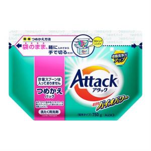 花王 アタック　高活性バイオパワー　つめかえ用　７５０ｇ