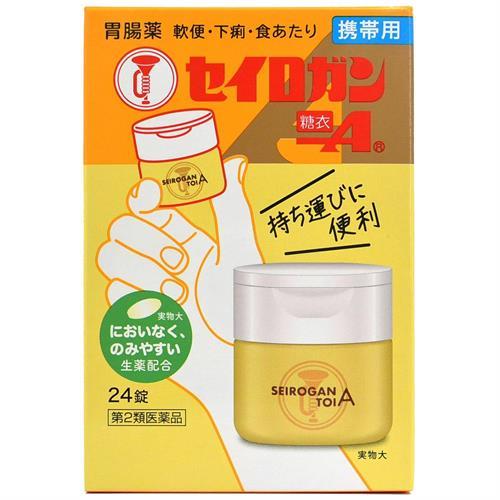 【第2類医薬品】大幸薬品 セイロガン糖衣Ａ携帯用　(２４錠) 正露丸 ラッパのマーク 携帯用 胃腸薬...