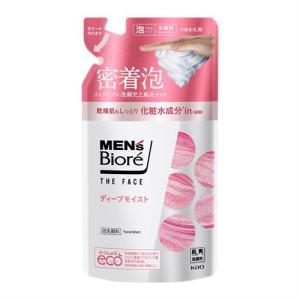 花王 メンズビオレ　ザフェイス　ディープモイスト　つめかえ用 170mL 洗顔料 ムスクの香り 男 顔