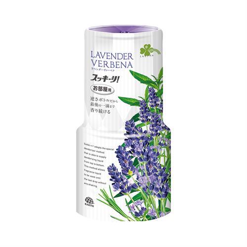 アース製薬 くらしリズム　お部屋のスッキーリ　ラベンダーヴァーベナ　400ML　逆さボトル 消臭芳香...
