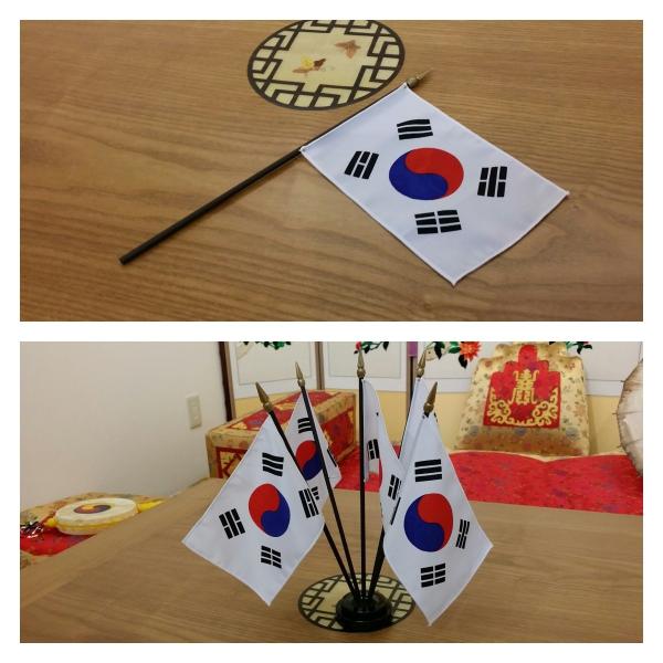 韓国雑貨 韓国国旗 （太極旗・テグキ）ネコポス発送可
