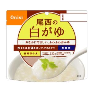 尾西食品 梅がゆ×50食 アルファ米 非常食 保存食 : 非常食・防災用品