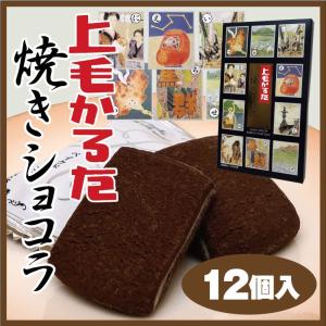 群馬 お土産 上毛かるた 焼きショコラ 12個 群馬みやげ 上州 おみやげ 名物 ベイクドショコラ つるまい本舗の商品画像