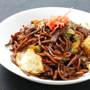 群馬 お土産 上州黒ソース焼きそば 4食入 群...の詳細画像5