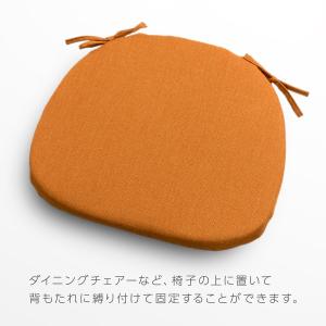 椅子用 クッション 本体 約43×38×4cm...の詳細画像3