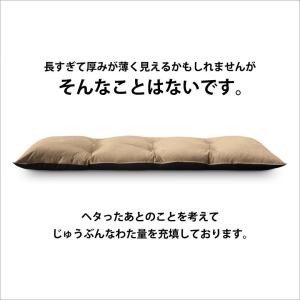 長座布団 本体 日本製 ガワ約68×180cm...の詳細画像2