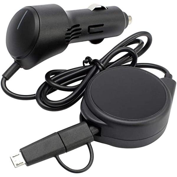 槌屋ヤック TP-222 手元でリール充電器 TYPE-C to microUSB 3Ａ