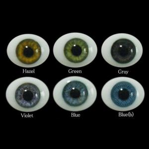 Oval Flat Back Glass Eyes 10mm グラスアイ : つるや Yahoo!店 - 通販
