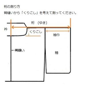 着物 全体サイズ直し・洗い張り付き・仕立て直し...の詳細画像4