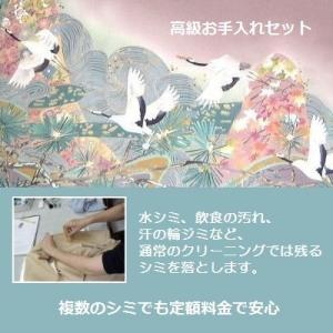 帯クリーニングしみ抜きセット(丸洗い+しみ抜き)　一クラス上の高級お手入れです。※シミの詳細は商品情報へ