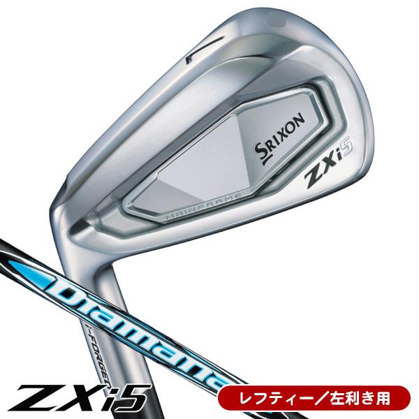 レフティー ダンロップ スリクソン ZXi5 ディアマナ ZXi70 アイアン 6本セット #5/#...
