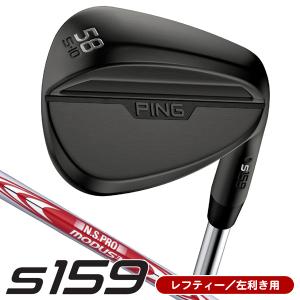 レフティー ピン S159 ミッドナイトQPQ N.S.PRO モーダス3 TOUR115 左利き用 ウェッジ 日本正規品｜tsuruya-sp