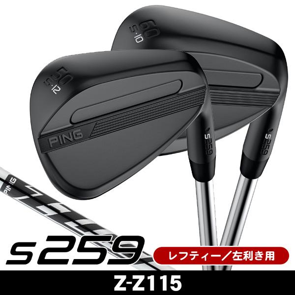 レフティー PING ピン S259 ミッドナイトQPQ ウェッジ Z-Z115 左利き用 2026...