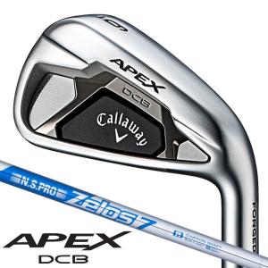 訳あり品 キャロウェイ 2021 APEX DCB N.S.PRO ZELOS7 スチール アイアン6本セット I#5-PW 右用