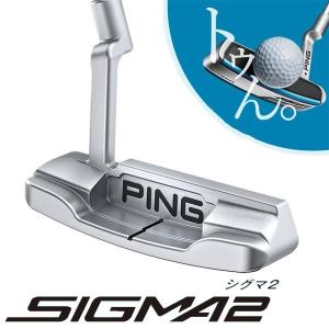 11/6まで倍倍ストア10%対象 ピン　シグマ２　アンサー　プラチナム仕上げ　ＰＰ５８グリップ装着　パター