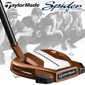 テーラーメイド　スパイダーＸ　カッパー　ホワイト　スモールスラント　パター　ＳＰＩＤＥＲ　Ｘ　ＣＯＰＰＥＲ