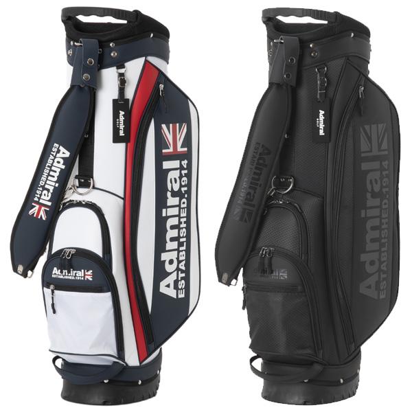 アドミラル キャディバッグ ADMG5BC6 メンズ レディース ライトウェイト スタンド型 9型 ...
