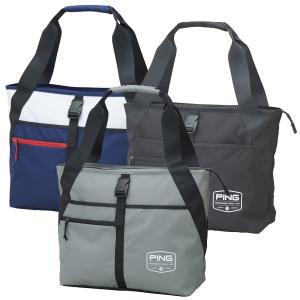 PING（ピン） 新作 エンボス トートバッグ GB-U2517 38575-02 BLACK