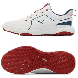 12/22限定8%offクーポンあり プーマ ゴルフ グリップフュージョン2．0 192990 トリコロール PUMA GRIPFUSION2.0 192990 GOLF SHOES ゴルフシューズ