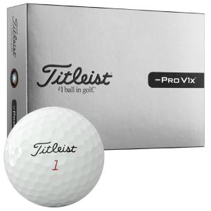 タイトリスト プロV1x レフトダッシュ ゴルフボール 1ダース 12球入り 飛距離重視 スピン性能 ソフトフィーリング 公認球 2026年モデル