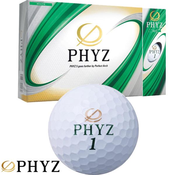 ブリヂストン PHYZ5 ファイズ5 ホワイト ゴルフボール 1ダース