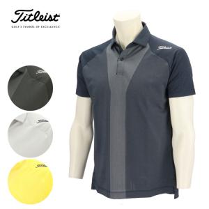 ゴルフ タイトリスト パフォーマンスジャカード半袖ポロシャツ TSMC2103