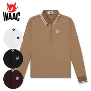 WAAC ゴルフ レディース ワック 長袖モックネック 072254062 秋 冬