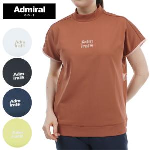 ゴルフ レディース/女性用 アドミラル ドライカノコモックシャツ ADLA423｜tsuruya-sp